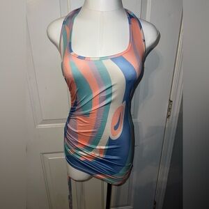 Colorful pucci like Abstract Print Dress